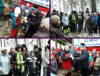 XXV Rajd Zimowy PTTK Końskie- zima przyszła jak na zamówienie