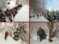 Na trasie- zima w pełni