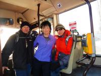 Autobusowy lansik z szeryfem i Henryczkiem