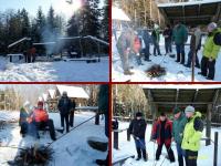 Przy ognisku- fot.. m.in. kol. Sławomir Woźniak