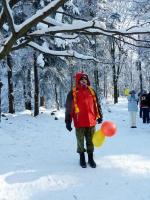 Kolega z zamarzniętym wąsem;-)))