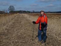 Henryczek nie traci czasu- opala buźkę na słoneczku