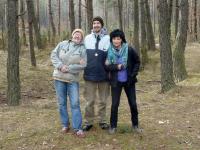 Z Adrianem i jego mamą Halinką- dla pani Halinki to debiut w klubie Przygoda