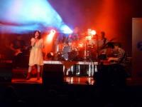 Halina Frąckowiak z zespołem