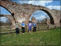 Pozostałości Zakładów Wielkopiecowych w Bobrzy i nasz mały lansik