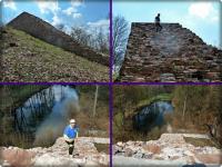 patrzcie gdzie wlazł Zdzichu!!! Na mur zaporowy!!!