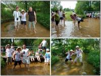 Biała Przemsza- ochłoda i figle- migle w rzece