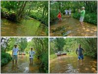 Biała Przemsza- ochłoda i figle- migle w rzece