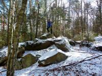 Lansik na skałkach...