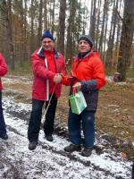 Wiceprezes klubu uhonorował HENRYCZKA drobnym upominkiem za to, że reaktywował się w roli przewodnika