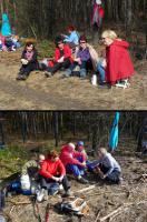 Oj, jak to fajnie odpoczywać w wiosennym słonku...