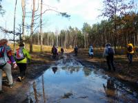 przeprawa przez błotko