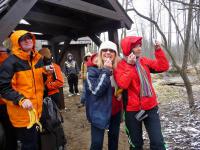 prawdziwe kobiety nawet podczas ekstremalnych warunkow nie zapominaja o urodzie;-)))