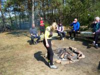 KOL. RENATA TOMCZAK zorganizowała ognisko na swojej pieknej dzialce w Kaczynie- za gościnę serdecznie dziękujemy;-)))