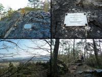 Tablica pamięci gen. MARIUSZA ZARUSKIEGO, żołnierza Legionów Polskich walczących na Kielecczyźnie