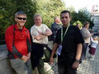 Zbychu, Piotrek i Tomek