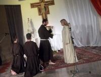 Obłóczyny Św. Klary