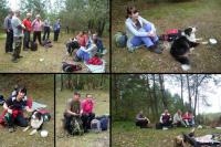 Oooo, jak dobrze... cisza i spokój podczas leśnego pikniku