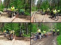 Czasami w lesie mozna było trafić na przeszkody... niektórzy stękali i marudzili a nawet mówili, że to SPCJALNA ROBOTA BISKUPA..