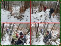 Z górki na pazurki- schodzimy do rez. Biesak