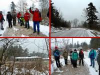 Kol. Lech Segiet wita uczestników rajdu