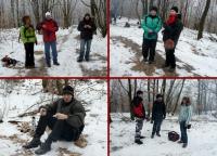 Miłe chwile przy ognisku