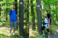 Cały czas trzymalliśmy się pilnie czerwonego szlaku