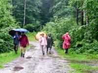 IDZIEMY SOBIE DALEJ, PROSTO PRZED SIEBIE W DESZCZYKU...