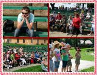 Widownia kibicuje, JURY intensywnie pracuje a dzieci ze zniecierpliwieniem czekają na wynik...