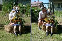 BOGUŚ znalazł sobie pannę- całuje ją z zapałem- oby to nie był SŁOMIANY ZAPAŁ;-))))