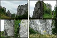 Skały w dolinkach Jurajskich to prawdziwy raj dla amatorow wspinaczki