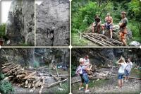 Obozowisko grupy wspinaczkowej... tym razem KRYSIA zapragnęła zacząć tutaj nowe życie... cóż, wcale się nie dziwię;-))))...