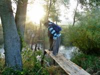 Lubrzanka... Upsss!!! Ktoś nam ukradł kładkę!!! ;-)