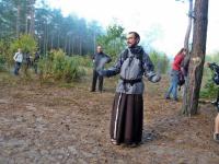 Brat Adam suszy przemoczone skarpety;-)))