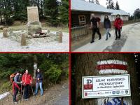 Na razie jesteśmy jeszcze w Beskidzie Sądeckim- na Szlaku Kuriersko- Przerzutowym