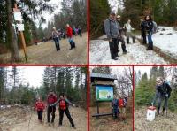 Kwietniowa wyprawa Klubu Górskiego w Pieniny