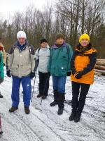 Gruchawka- kol. Renata Tomczyk wita uczestników wycieczki