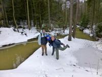 No i proszę... Piotr dał się namówić na zrobienie jaskółki;-)