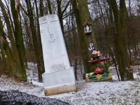 Gruchawka- obelisk upamietniający walki AK podczas II wojny światowej