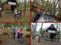 Sobota godz. 7:30- zbiórka po deszczowej nocy, na terenie ośrodka