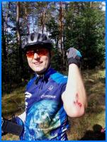 Artur po upadku; fot. Grzegorz Blicharski