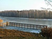 Docieramy do zalewu w Cedzynie