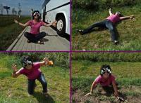 Podczas postoju złapała mnie powoodstockowa głupawka;-)))