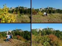 RUDNO- ruiny zamku TĘCZYŃSKICH; zamek z XIV wieku