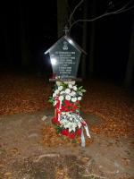 Tablica pamiątkowa Zgrupowania AK Ponury- nowość na trasie