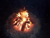 Ognisko płonie a następny rajd andrzejkowy juz za rok;-)))