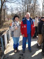 POWITANIE WIOSNY prowadził kolega Andrzej Sokalski,gry i zabawy Maciej Toborowicz i Asia Burtnik,która wykonała przepiękną Marzanne