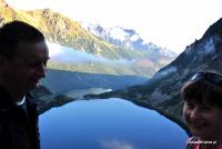 Andrzej i Dorota zauroczeni przyrodą