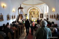 ... a ten wszedł do koscioła w Bolminie na mszę i tyleśmy go widzieli...