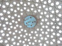 Dach dworca od wewnątrz 